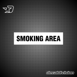 Smoking Area Sign Smoking Area Sign